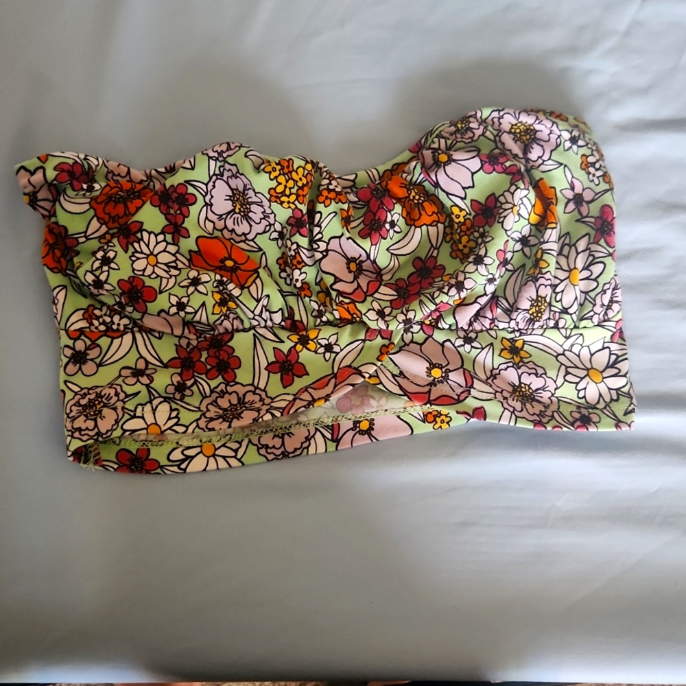 Floral Tube Top